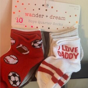 Wander + Dream Boys Quarter Socks